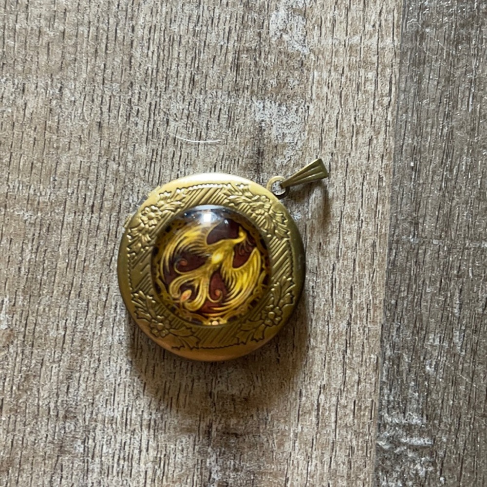 Destiny Phoenix locket pendant